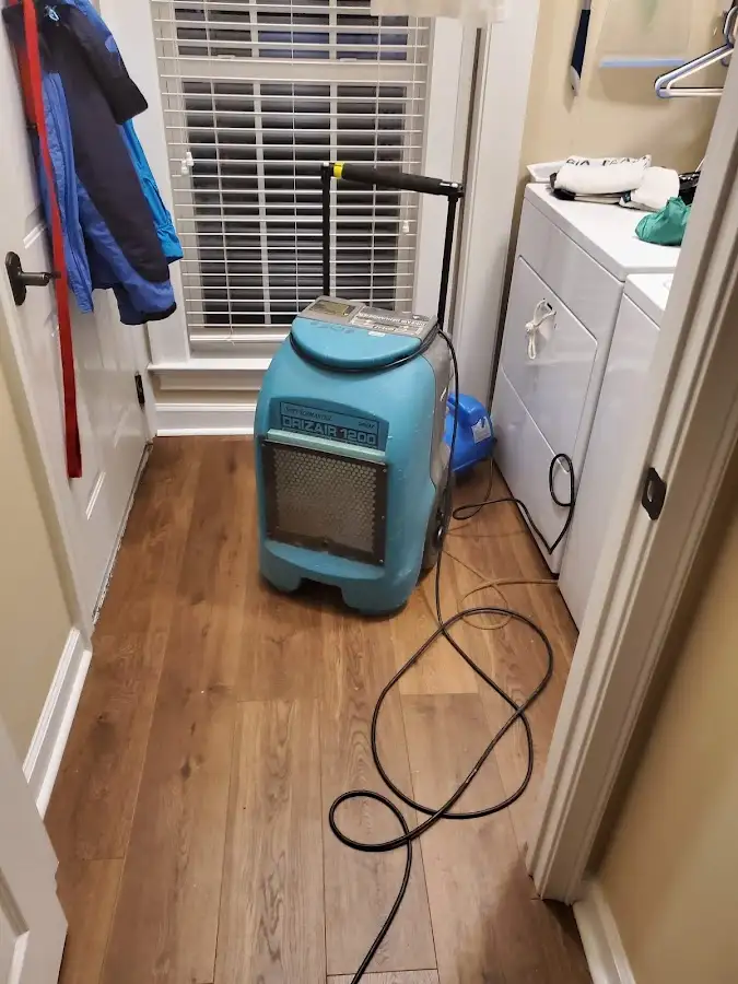 Commercial dehumidifier deployed for Crawl Space Restoration in Litchfield Beach