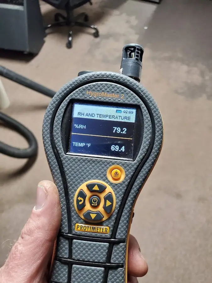 Moisture meter humidity assessment for Fire & Smoke Damage Restoration in Litchfield Beach